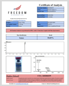 Semax 10mg – 10 Vials