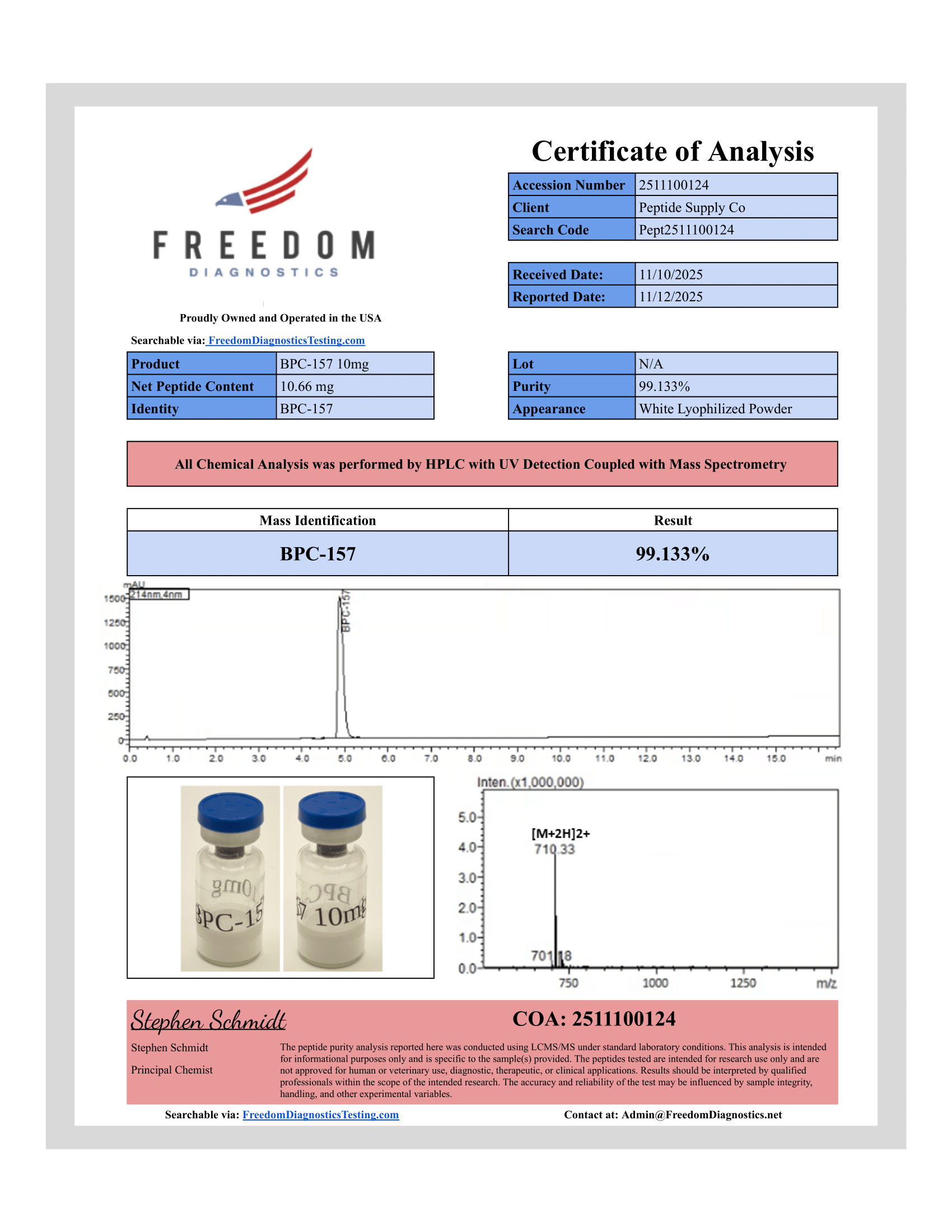 BPC-157 – 10 Vials BPC-157 – 10 Vials