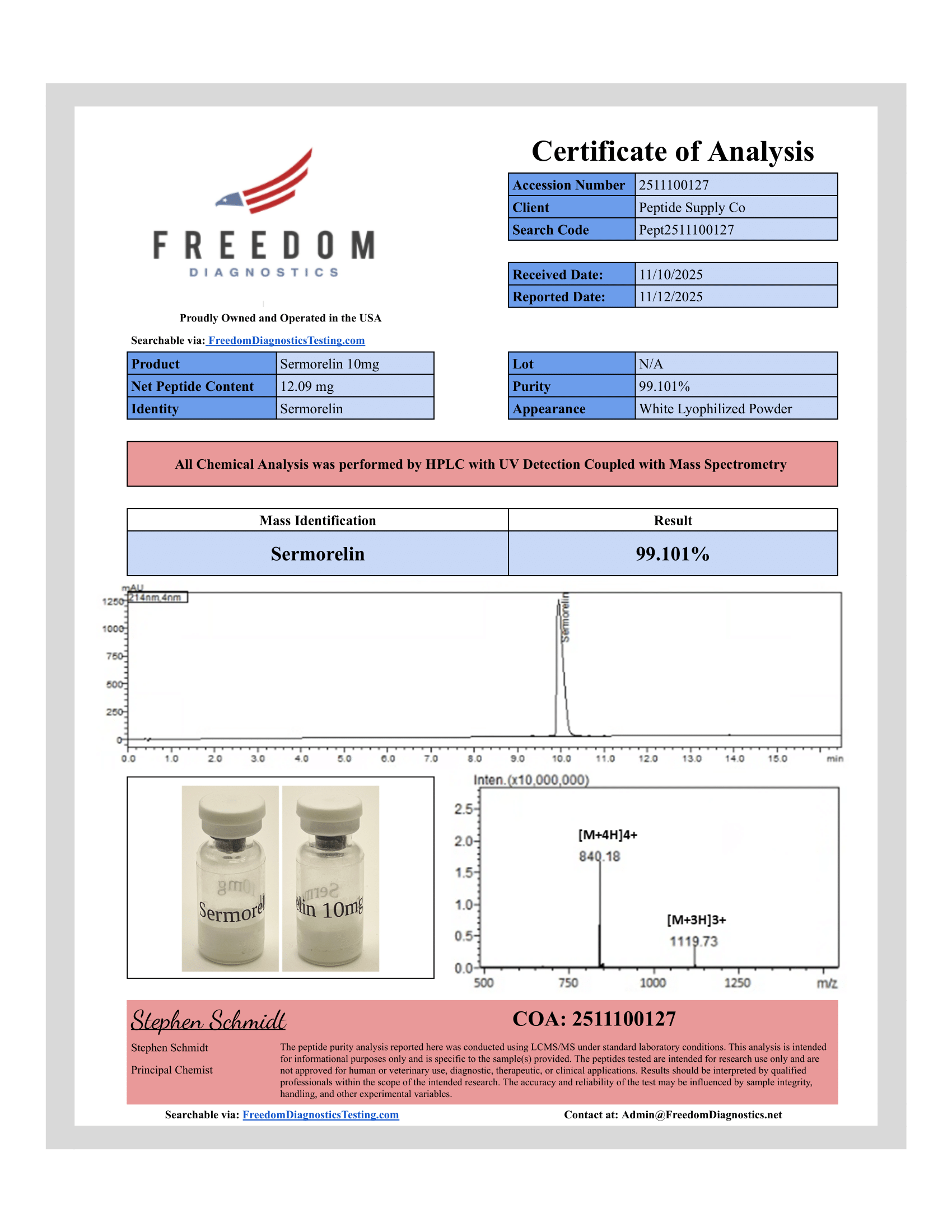 Sermorelin – 10 Vials Sermorelin – 10 Vials